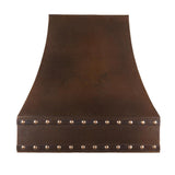 Premier Copper 36 in. Correa Wall Mounted Range Hood in Hammered Copper - HV-CORREA36-C2036BP