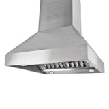 Proline ProVI Island Range Hood, Outdoor Rated, Stainless