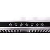 Proline PLJI 102 Island Range Hood – 1200 CFM, Stainless Steel, Outdoor Rated