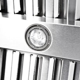 Proline PLJI 102 Island Range Hood – 1200 CFM, Stainless Steel, Outdoor Rated