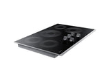 SAMSUNG 30" Smart Electric Cooktop in Stainless Steel - NZ30K6330RS-KT