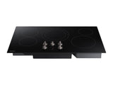SAMSUNG 36" Electric Cooktop in Black - NZ36R5330RK-KT