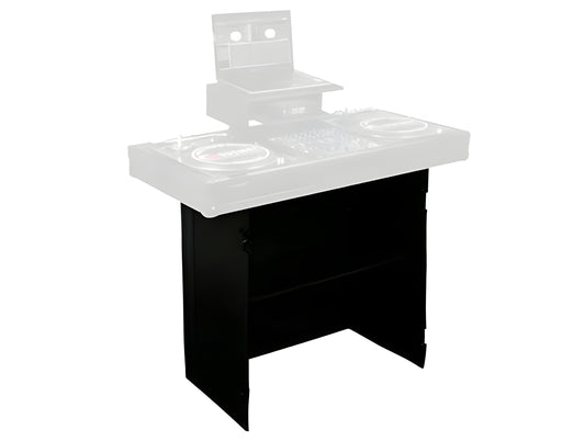 Odyssey Flight Zone 33 x 36 Deluxe Black Foldout DJ Stand for Coffins (Used) - 403297