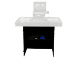 Odyssey Flight Zone 33 x 36 Deluxe Black Foldout DJ Stand for Coffins (Used) - 403297
