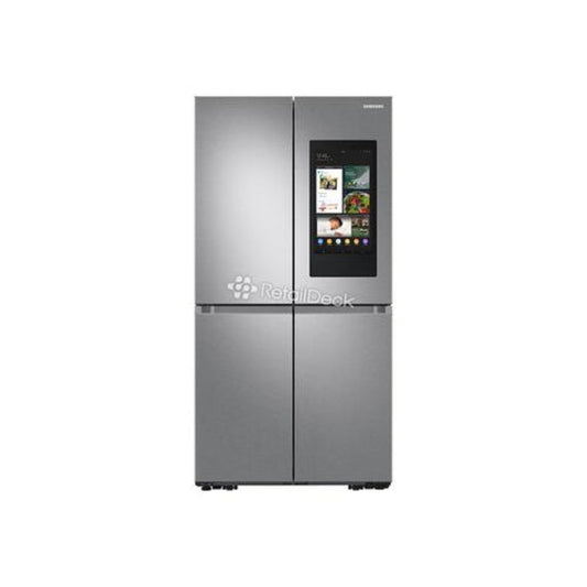 Samsung 23 cu. ft. 4-Door Flex™ Smart Fridge w/ Family Hub & Dual Ice – RF23A9771SR-KT