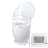 Jabsco Lite Flush Electric 12V Toilet w/Control Panel [58500-1012] - CWR-37221