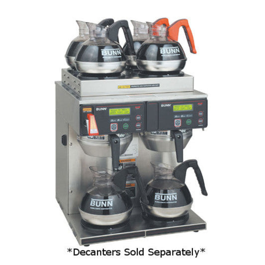 Bunn 38700.0014 AXIOM 4/2 Twin 15 Gallons Per Hour Coffee Brewer - BU387000014