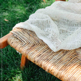 texxture Copenhagen Banana Tree Bark Chair, Wood Legs, Home Furniture, Natural - 388575
