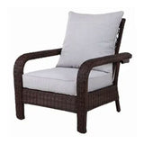 Four Seasons Courtyard Montego Bay Set of 2 Adjustable Patio Chairs w/ Cushions - 396113