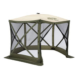 CLAM Quick Set Venture 9x9 Ft Portable Canopy + Clam Quick Set Screen (2 Pack) - 399153