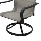 Four Season Courtyard Palermo Sling Swivel Rocker Outdoor Lounge Chair, 2 Pack - 405156