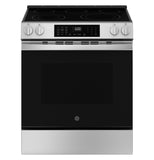 GE APPLIANCES GRS600AVFS GE(R) 30" Slide-In Electric Convection Range with No Preheat Air Fry and EasyWash(TM) Oven Tray - GRS600AVFS-KT