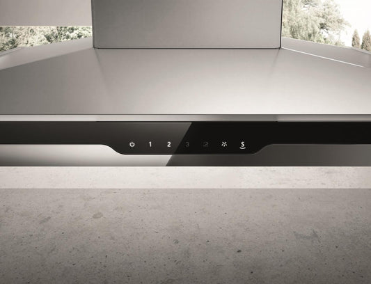 Elica - STONEY ISLAND - Techne Plus - 36" W x 27" D x 5" H, 600 CFM, Stainless - Island Hoods - ESI636SS
