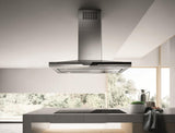 Elica - STONEY ISLAND - Techne Plus - 36" W x 27" D x 5" H, 600 CFM, Stainless - Island Hoods - ESI636SS