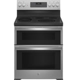 GE APPLIANCES PB965YPFS GE Profile™ 30" Smart Free-Standing Electric Double Oven Convection Range with No Preheat Air Fry - PB965YPFS-KT