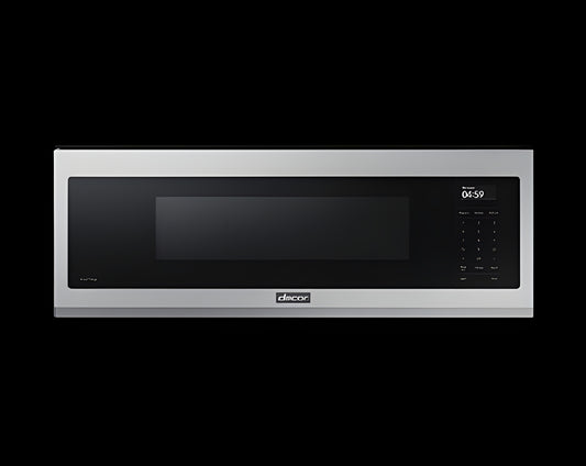 DACOR 30" Slim OTR Microwave, Silver Stainless - DMO30U970SS-KT