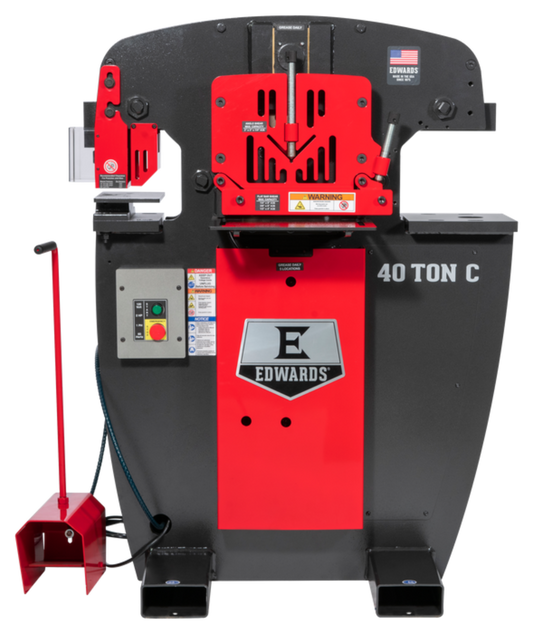 EDWARDS 40 Ton C Ironworker - IW40C-1P120