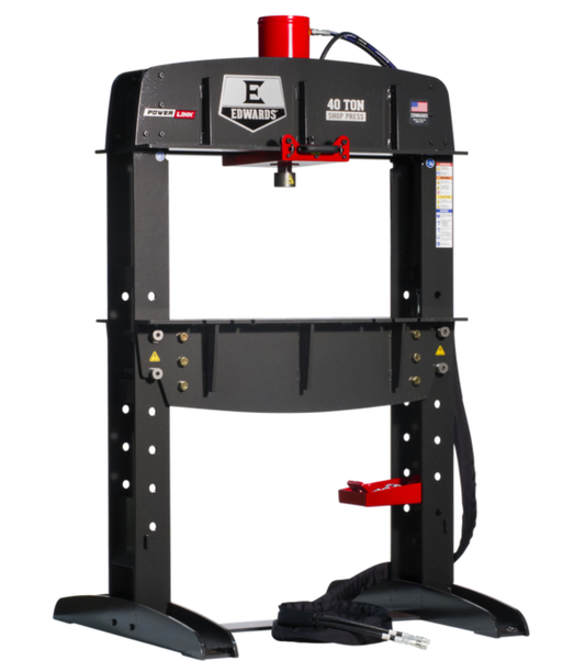 EDWARDS 40 Ton Shop Press & Portable Power Unit - HAT4010