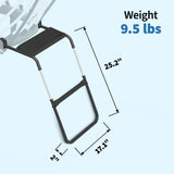 Springfree Trampoline 12' x 19' Trampoline with FlexrStep V2 Ladder Accessory - 401419