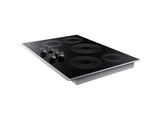 SAMSUNG 30" Smart Electric Cooktop in Stainless Steel - NZ30K6330RS-KT