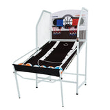 Rally and Roar 2 Player Foldable Arcade Cage Basketball Game with LED Scorer - 405067
