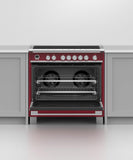 FISHER & PAYKEL OR36SCI6R1 Induction Range, 36", 5 Zones with SmartZone, Self-cleaning - OR36SCI6R1-KT