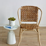 texxture 2 Pack Lilas Woven Rattan Bistro Chairs for Home Furniture, Natural - 414543