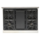 Kucht Professional 36 in. 5.2 cu ft. Natural Gas Range - KFX360-S