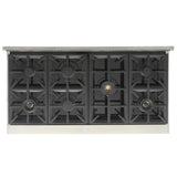 Kucht Professional 30" 4.2 cu ft. Natural Gas Range in Olive Green with Silver Accents- KNG301-OG