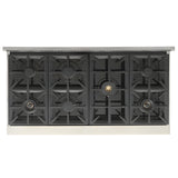 Kucht Professional 48" 6.7 cu. ft. Natural Gas Range in Cement Gray with True Simmer Burners - KFX4800X-GY