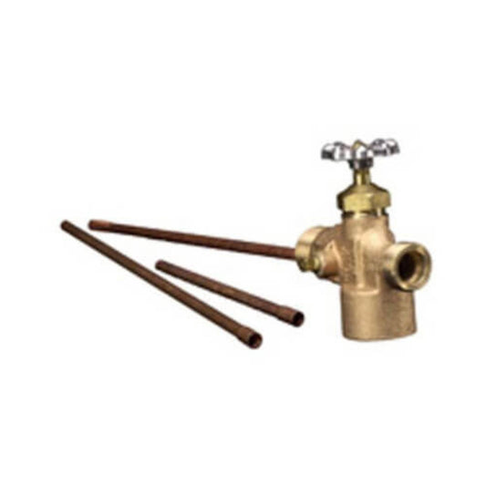 TacoTank Fitting with Drain and Shutoff Valve - 438-2