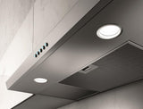 Elica - NEMI Stainless - Comfort - 36" W x 18 3/4" D x 5" H, Stainless - UNDERCABINET HOODS - ENM236S1