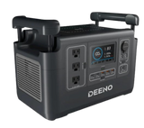 Deeno Portable Power Station 1036Wh/1500W LiFePO4 Battery New - X1500
