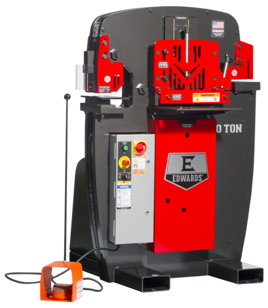 EDWARDS 50 Ton Ironworker - IW50-1P230-A