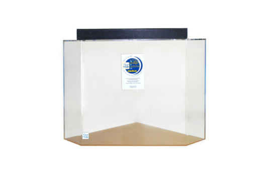 ADVANCE AQUA TANKS Clear for Life Acrylic Pentagon Aquarium - 30 Gallon