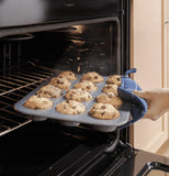 GE APPLIANCES GGS600AVFS GE(R) 30" Slide-In Front-Control Convection Gas Range with No Preheat Air Fry and EasyWash(TM) Oven Tray - GGS600AVFS-KT