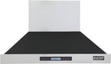 Kucht Professional 48" Wall Mount Range Hood 1,200 CFM in Black - KRH4815-K