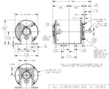 Marathon Motors K1412 1 Hp 208-230/460 3 Phase 56 Frame 1800 Rpm Electric Motor - K1412