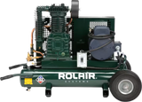 Rolair 5230K30CS Air Compressor Wheelbarrow Electric 5 HP 9 gal. Two-Stage 230V 1-Phase with Regulator and Gauge Set New - 5230K30CS-0001