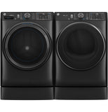 GE Appliances 5.0 cu. ft. Smart Front Load Washer, Steam, UltraFresh Vent, OdorBlock, Sanitize + Allergen - GFW655SPVDS-KT