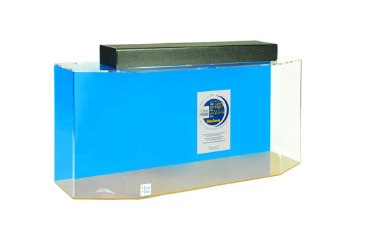 ADVANCE AQUA TANKS Clear for Life Acrylic Flat Back Hexagon UniQuarium Aquarium - 20 Gallon