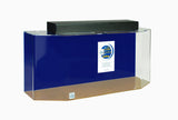 ADVANCE AQUA TANKS Clear for Life Acrylic Flat Back Hexagon Aquarium - 20 Gallon