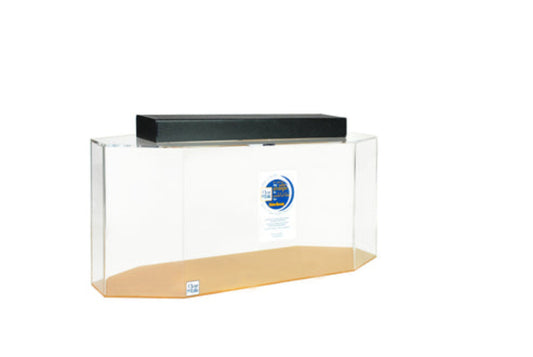 ADVANCE AQUA TANKS Clear for Life Acrylic Octagon Aquarium - 20 Gallon