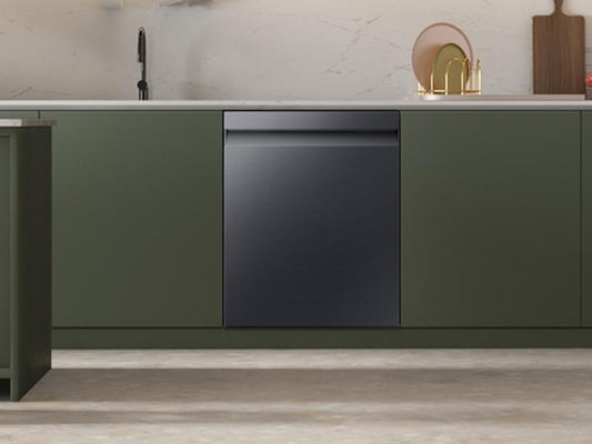 SAMSUNG AutoRelease Smart 46dBA Dishwasher with StormWash(TM) in Matte Black Steel - DW80CG5450MT-KT