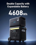 Anker SOLIX F2600 Portable Power Station 2560Wh 2400W New - A1781111