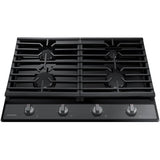 SAMSUNG 30" Gas Cooktop in Black Stainless Steel - NA30R5310FG-KT