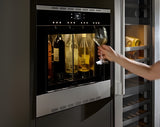 Dacor DWS4000BB-KT 24" Built-In Wine Dispenser, 4 Bottles, Dual Zone Cooling, Custom Volume, Sabbath Mode, Reversible Glass Door