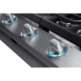 SAMSUNG NA36N6555TS 36" Smart Gas Cooktop with Illuminated Knobs in Stainless Steel - NA36N6555TS-KT
