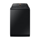 SAMSUNG 5.5 CF SMART TL WASHER W AUTO DISPENSE SYSTEM AND SUPER SPEED - WA55A7700AV-KT