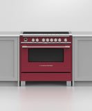 FISHER & PAYKEL OR36SCI6R1 Induction Range, 36", 5 Zones with SmartZone, Self-cleaning - OR36SCI6R1-KT